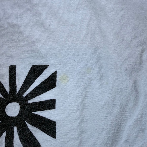 Atlas X HUF Area Code T-Shirt White Orange Black Atlas Collaboration Size Large - Picture 6 of 9